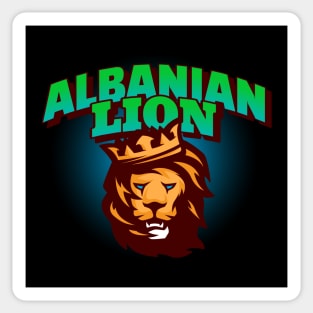 Albanian Lion Sticker